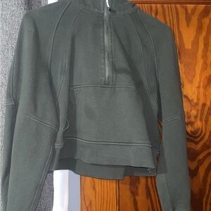 Women's Lululemon Green Scuba